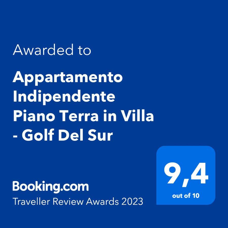 Appartamento Indipendente Piano Terra In Villa - Golf Del Sur San Miguel de Abona Extérieur photo